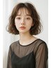 【髪に優しい】カット＋ニュアンスパーマ＋トリートメント ￥12540⇒￥9900
