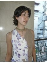 オーオシカシカスペース(OOO YY Space)&nbsp;レイヤーカット×パーマ