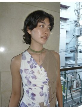 オーオシカシカスペース(OOO YY Space) レイヤーカット×パーマ