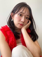 クレオヘアフィーカ(CLEO hair fika) ミディアムレイヤー×ラベンダーカラー