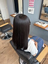 レアレア ヘアアンドライフ(LeaLea) 黒髪カタログ/クラゲヘアー/オリーブグレー/伊丹