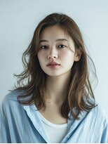 ニスル センター南店(NISURU) 黒髪/クラゲヘアー/オリーブグレー/小顔/ココアベージュ