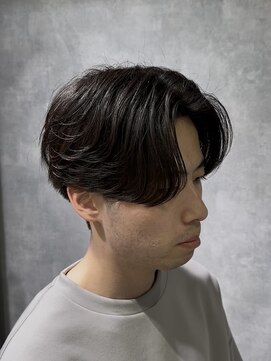 レイズ 名古屋(RAYS) 曲がる縮毛矯正ナチュラルセンターパートショート h