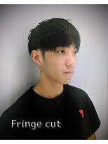 エンバイユアーズ 飯田橋店(eN° by youres) フリンジカット Fringe cut メンズカット ショートスタイル