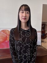 ヘアーアイストゥーレ(HAIR ICI TRE)&nbsp;ストレート　ロング　髪質改善　縮毛矯正