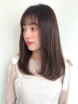 カバーヘア ブリス 川口(COVER HAIR bliss)&nbsp;髪質改善/ミディアムレイヤー/ダークアッシュ/艶カラーp川口