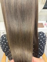 スト 静岡鷹匠(sto) 着物ヘア/大人ガーリー/ダークアッシュ/似合わせカット/静岡鷹匠