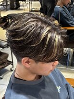 ボンドストーリールミエール(Bond Story lumiere)&nbsp;フェザーパーマニュアンスパーマカルマパーマ毛流れパーマ眉毛