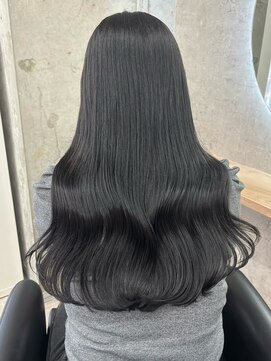 アロ 大阪梅田(alo) 【苗代萌】暗めのグレージュカラー