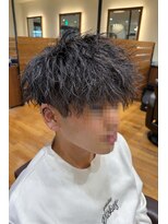 ヘアーズゼノン 光明池サンピア店 (HAIR'S ZENON)&nbsp;縦落ちツイストスパイラルパーマ