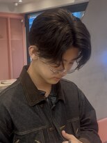 ロンドポレール 北千住(Lond polaire)&nbsp;men's/メンズ/リバースセンターパート/メンズパーマ/池袋