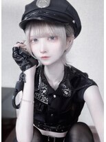 インク 渋谷(INK.)&nbsp;イメチェンヘアスタイルアンブレラカラーピンクベージュ