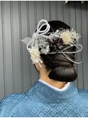 卒業式ヘアセット