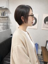 バートランド 白楽(Bertland) 島田/ショートボブ 白髪ぼかし ハイライト 白楽髪質改善
