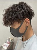 ツイストスパイラルパーマメンズマッシュツイストパーマツイスパ
