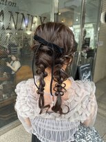 バイブアンドアネックス(VIBE & ANNEX)&nbsp;【★AOI★】編み下ろし/結婚式お呼ばれヘア/横浜/石川町/元町