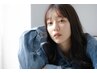 ▼艶カラー+毛髪デトックス髪質改善トリートメント ¥9000