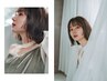 【平日限定】カット+透明感カラー¥11000|白髪染めもOK