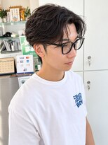 ユイマァルスロウ 岡山(YUIMARLSLOW) 岡山20代30代★メンズサロン★フェザーショート★メンズパーマ