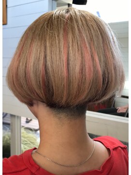 ヘアーギャラリー インディ(hair gallery indy) 2ブロックボブ