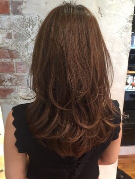 アフロート ルヴア(AFLOAT RUVUA) AFLOAT RUVUA京佳『美ひし形レイヤーカットは高橋にお任せ！』