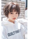 【LANY横浜】小顔ショート×シルクベージュ