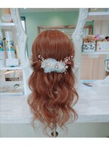 セットサロン マオ(MAO)&nbsp;MAO 韓国風ハーフアップ