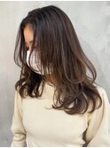 ロングレイヤー_マロンベージュAラインボブ_ba318422