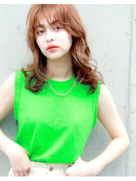 フェリア 池田(FERIA) 【FERIA 池田】フェザーバング＊マロンベージュ