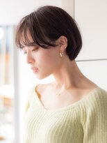 サーカス バイ ビュートリアム 青山(CIRCUS by BEAUTRIUM)&nbsp;ショートボブ20代30代40代大人可愛い暗髪うる艶髪青山表参道