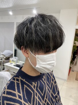 ベルバイグレイス(BELLE by grace) メンズコントラストハイライト