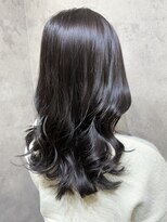 ナンバーセブン(N7)&nbsp;ほんのりバイオレットxゆるふわミディ