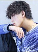 サイドスパイラルパーマ グレーカラー [新宿/新宿駅/西新宿]
