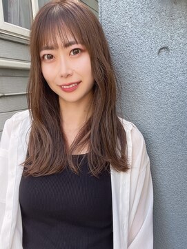 エレマルヤマ(ele maruyama) 透明感カラー レイヤーカット _HORI