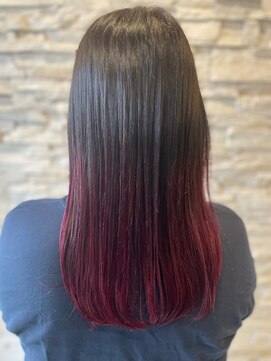 トータルビューティサロン シェリ(total beauty salon cheri) ディープグレージュ×パープル