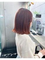 シェリ ヘアデザイン(CHERIE hair design) オレンジブラウン☆