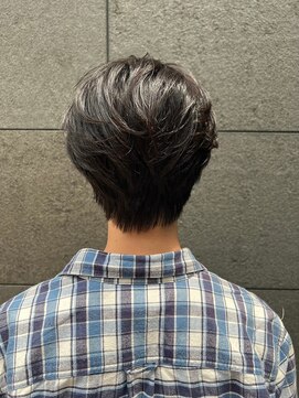 ディフィーノ 赤坂(DIFINO) メンズ/マッシュショート/センターパート