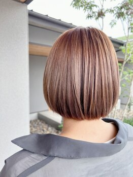 クセや髪質を活かし、似合うスタイルをご提案します。再現性の高いスタイルで毎日楽々☆