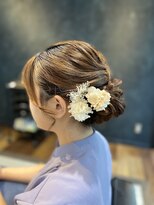 レジーナ トリドール(REGINA Tri'or)&nbsp;浴衣を着て夏を満喫♪ローポイントシニョン