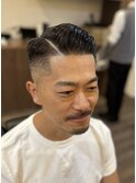 【フェードスタイル】漢は黙ってサイドパート一択で。