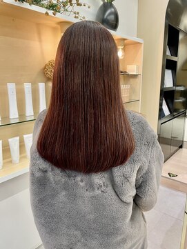 エイトヘアー(8 HAIR) ツヤピンクブラウン×ミディアム