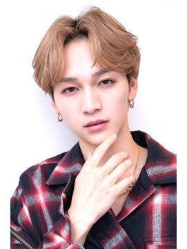 ハバナ 渋谷(HAVANA) フェザーパーマ/メンズショート/センターパート