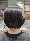 20代30代かわいいショートボブ