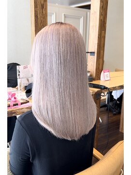 ラグーン(LAGOON) ホワイトミルクティーベージュ/バレイヤージュ/ケアブリーチ