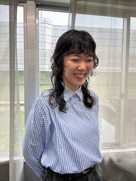 メゾンアトリエ(MaisonAtelier) ゆるっとウルフパーマスタイル