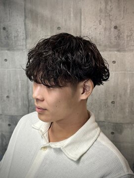 メゾンフォーメン 心斎橋店(Maison for men) 波巻きスパイラルパーマ@midori_maison