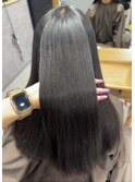 髪質改善ストレート