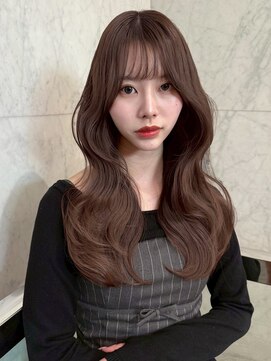 ユーフォリア 渋谷グランデ(Euphoria SHIBUYA GRANDE) ショコラブラウン　イルミナカラー　透明感カラー　韓国ヘア