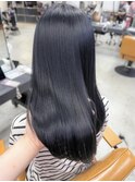 ブルーブラック　暗めカラー　ブルージュ☆