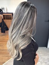 本物のバレイヤージュカラー☆外国人風カラーの最先端［千葉/都賀］